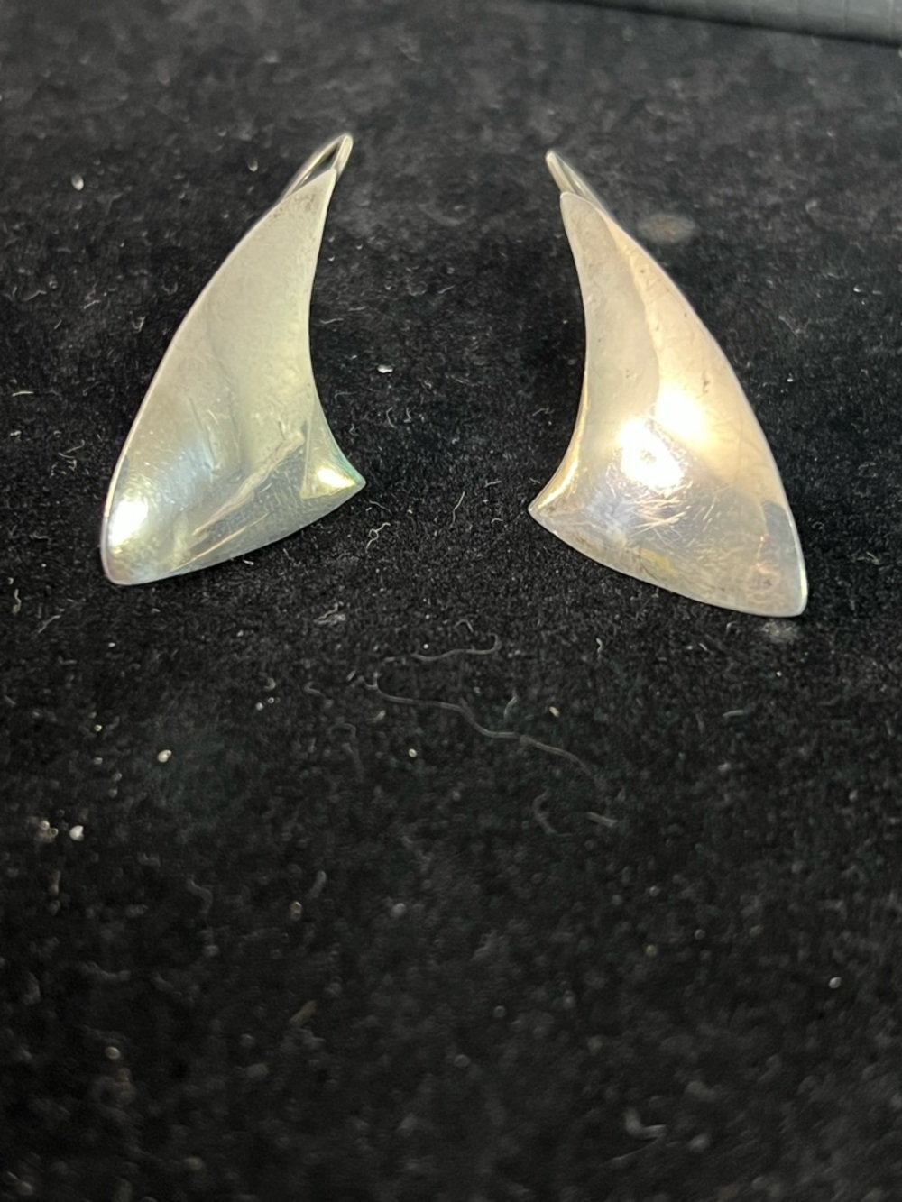 TAXCO 925 STERLING SILVER VINTAGE SIGNED EARRINGS